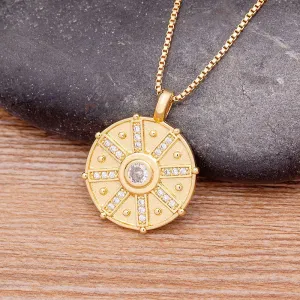 Light Luxury Fashion Elegant Dazzling Zircon Necklace