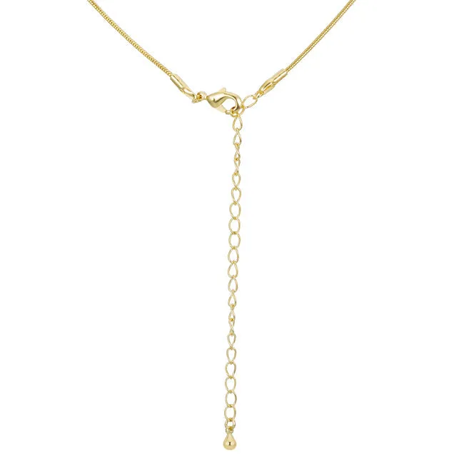LOVCIA Elegant 18k Gold-Plated Snake Chain