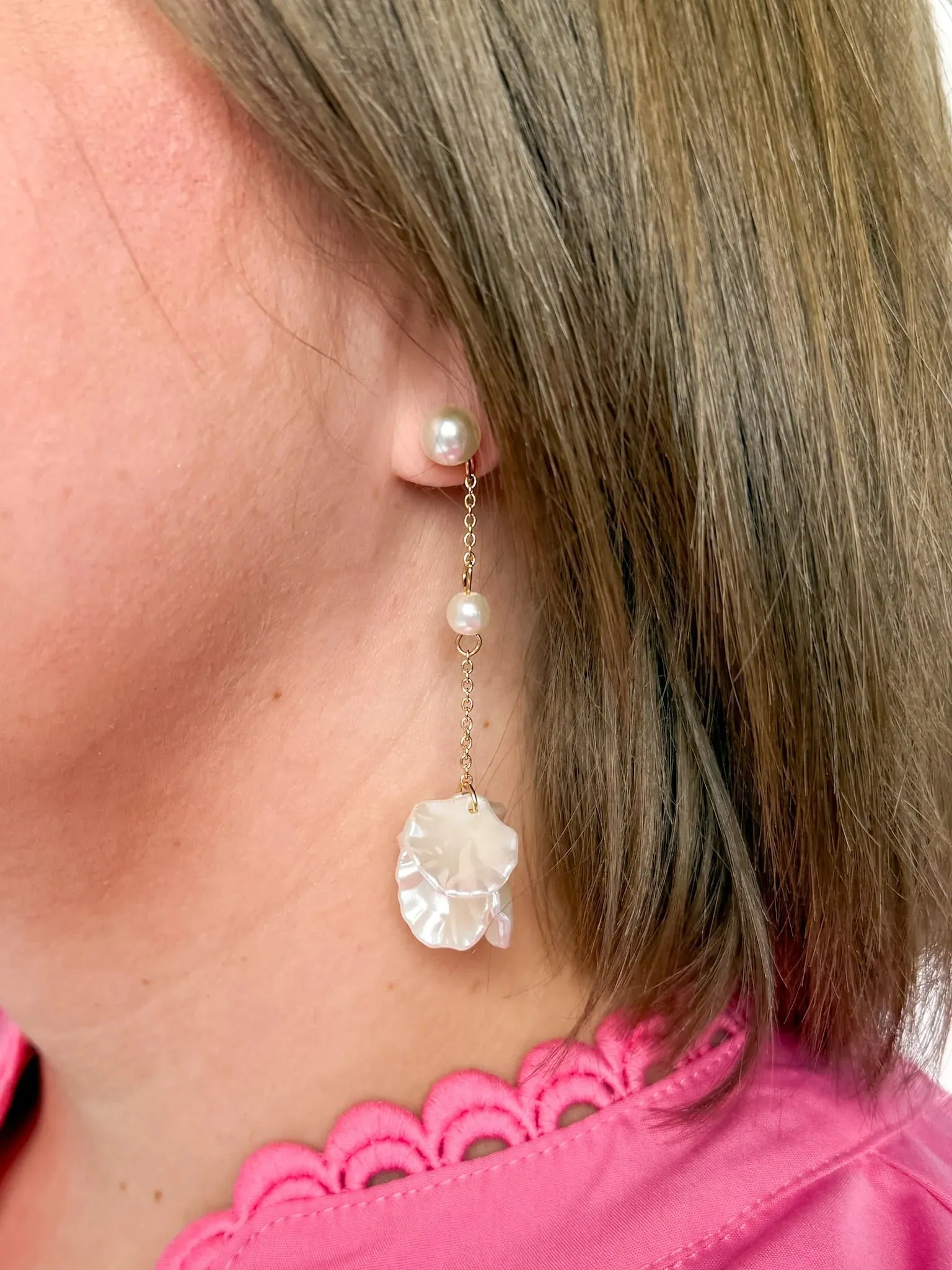 Magnolia Dangle Earrings