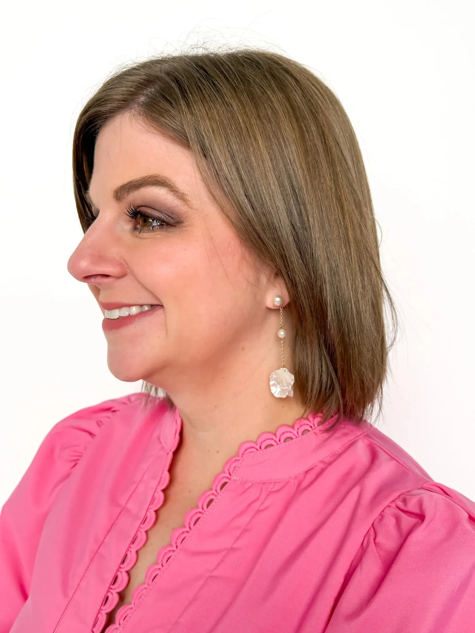Magnolia Dangle Earrings