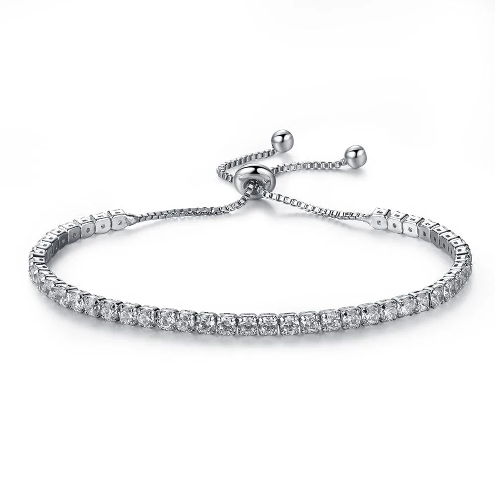 Micah Tennis Bracelet Embellished With SWAROVSKI® Crystals
