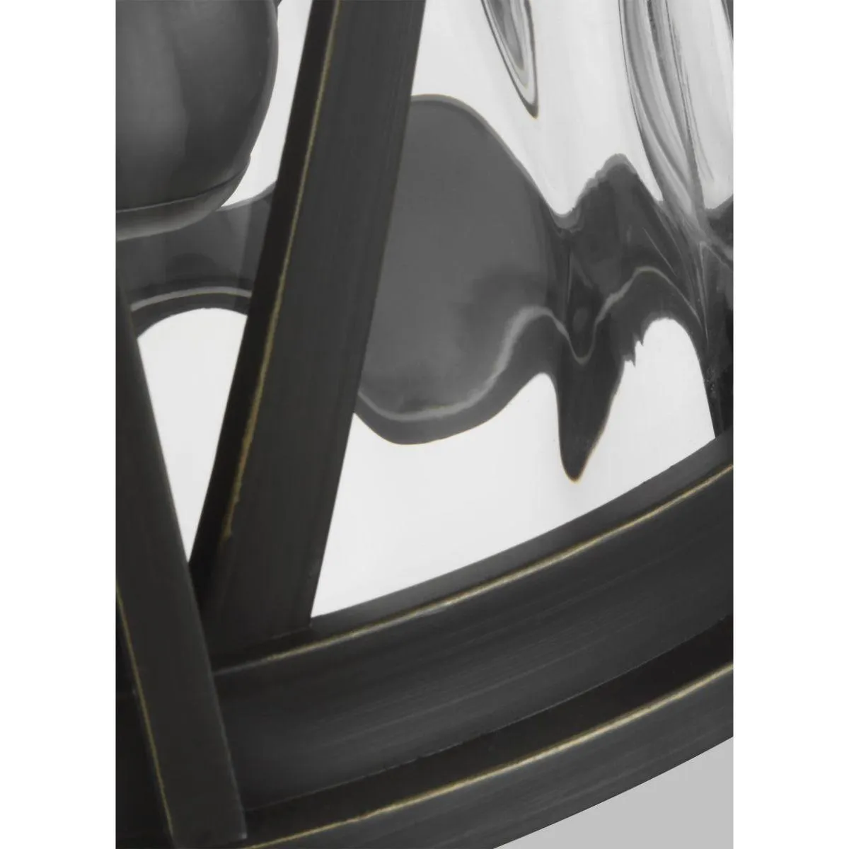 Millbrooke 3 Lights Outdoor Pendant Light Bronze finish