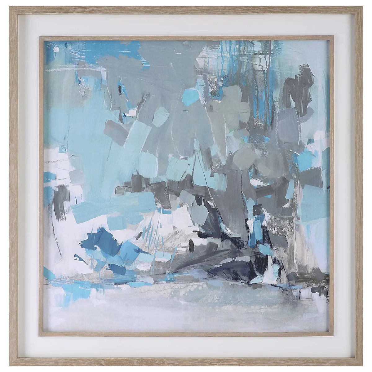 Misty Moonlight-Framed Print
