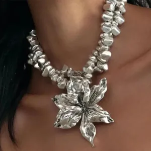 Necklace Exaggerated Elegant