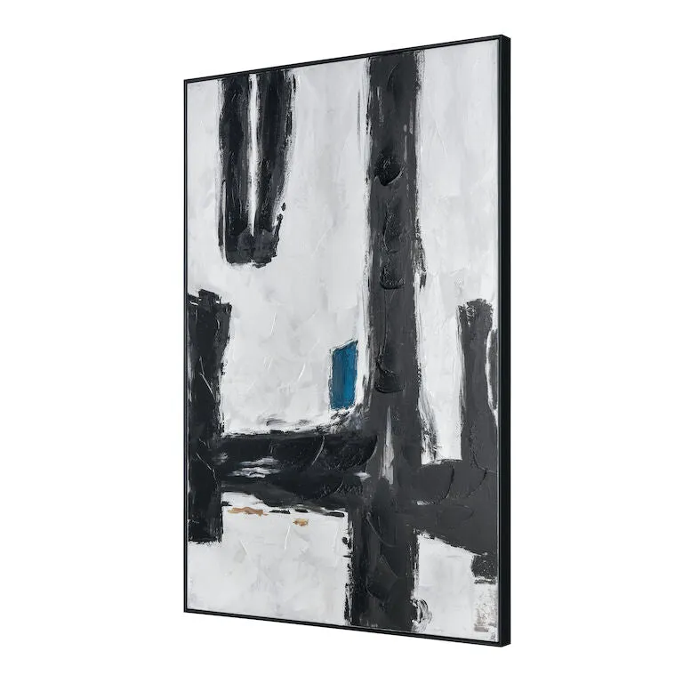 Obsidian I Abstract Wall Art