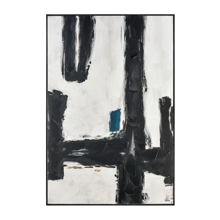 Obsidian II Abstract Wall Art