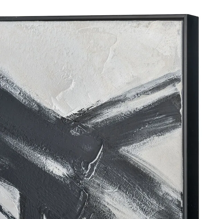 Obsidian II Abstract Wall Art