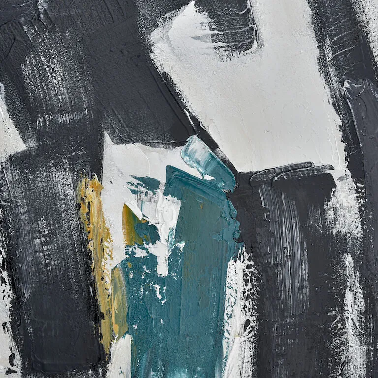 Obsidian II Abstract Wall Art