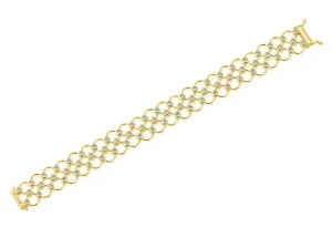 Orchid Gems Twilight Waltz Diamond Bracelet