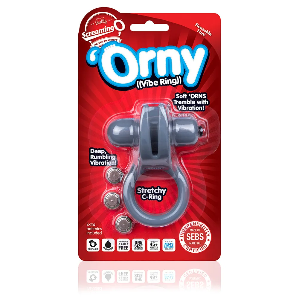 Orny Vibrator Ring Grey