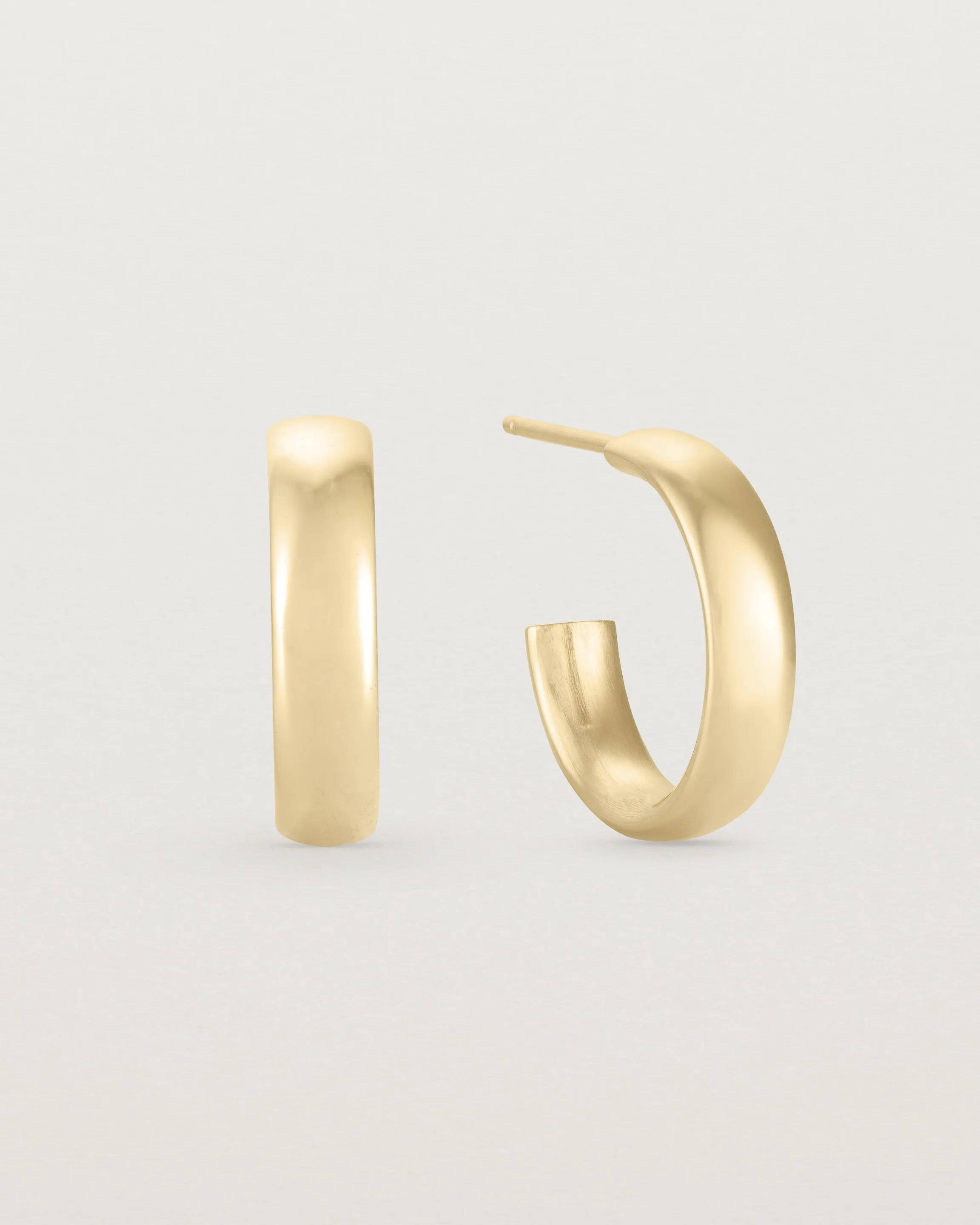 Petite Ellipse Hoops