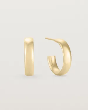 Petite Ellipse Hoops