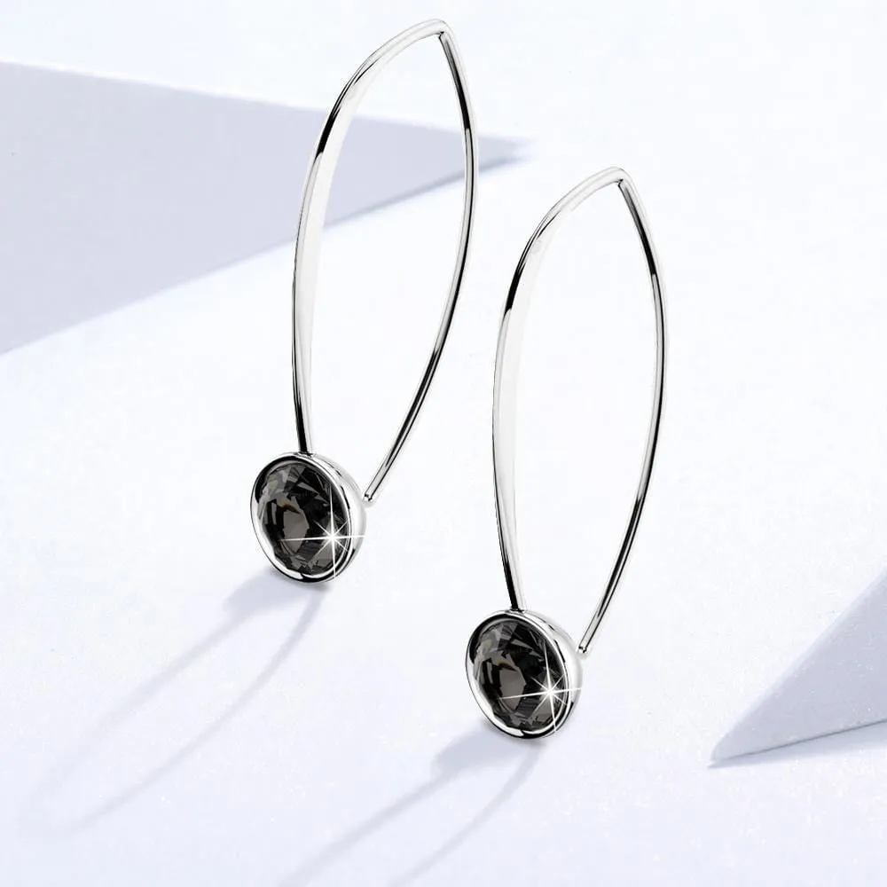 Prescilla Sparks Earrings Embellished With SWAROVSKI Crystals