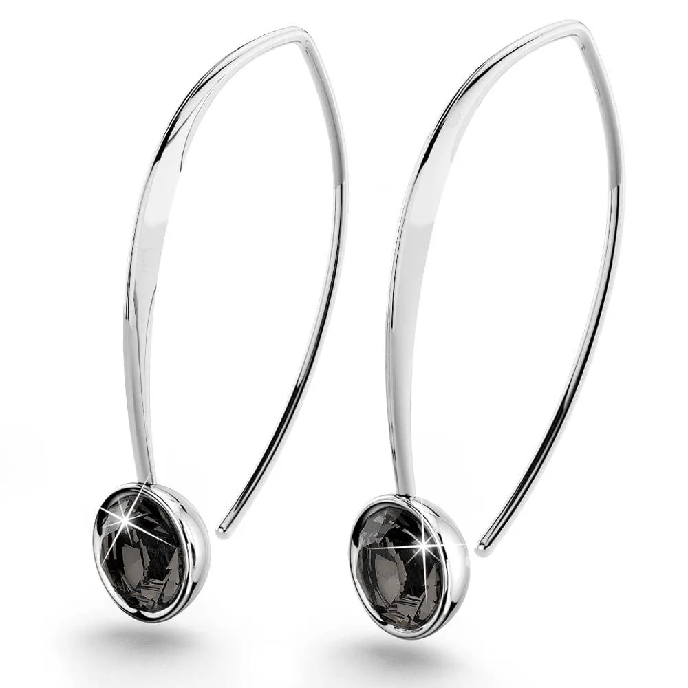 Prescilla Sparks Earrings Embellished With SWAROVSKI Crystals