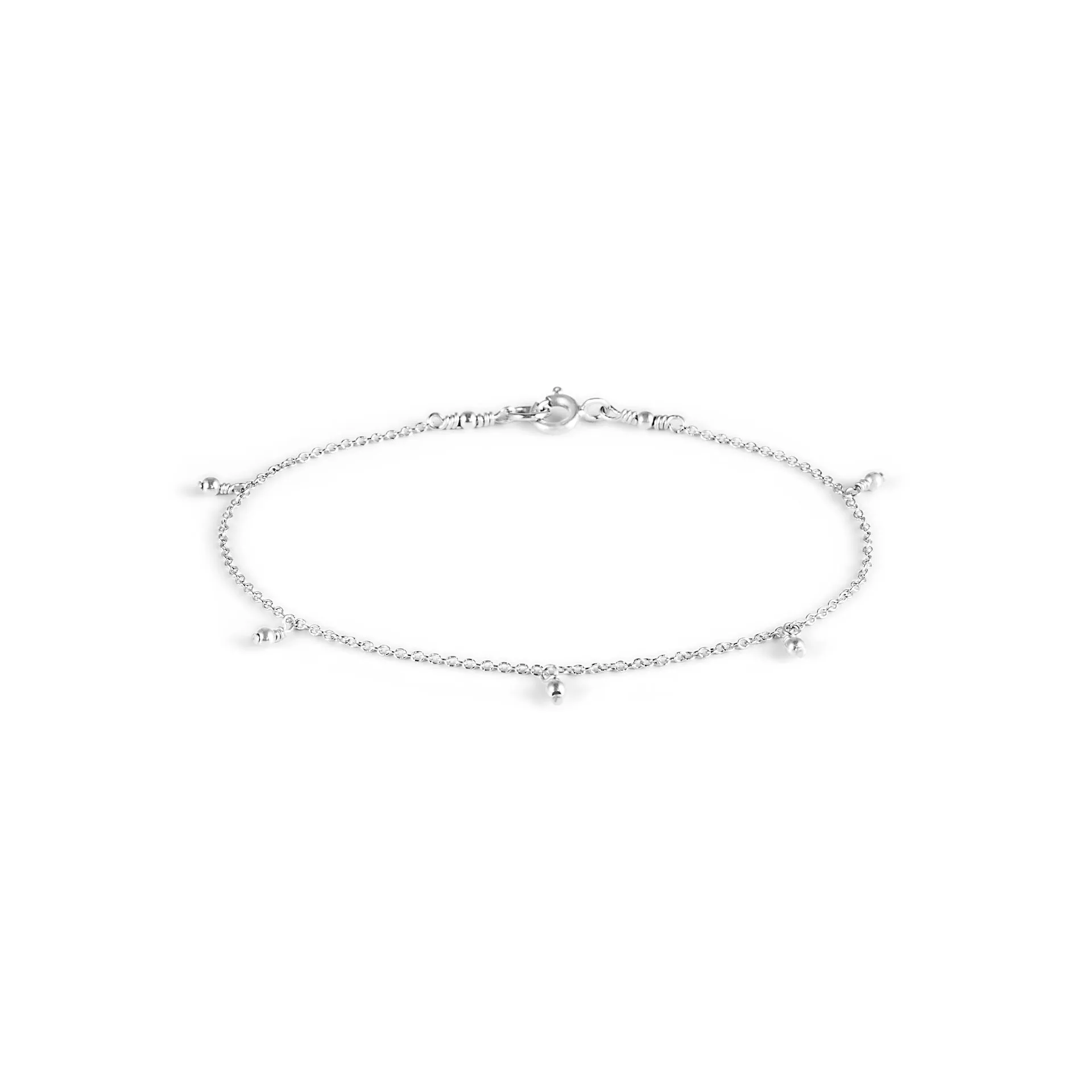 Prim Beaded Bracelet - Sterling Silver