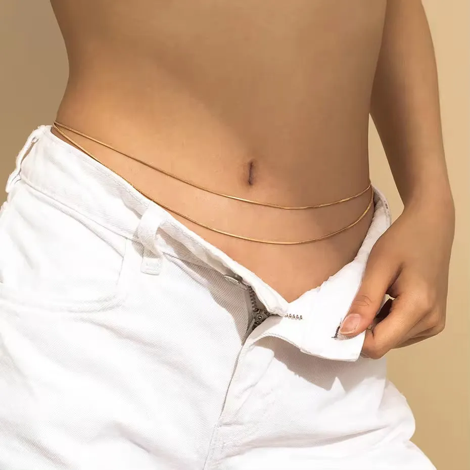 Retro Minimalist Waist Chain