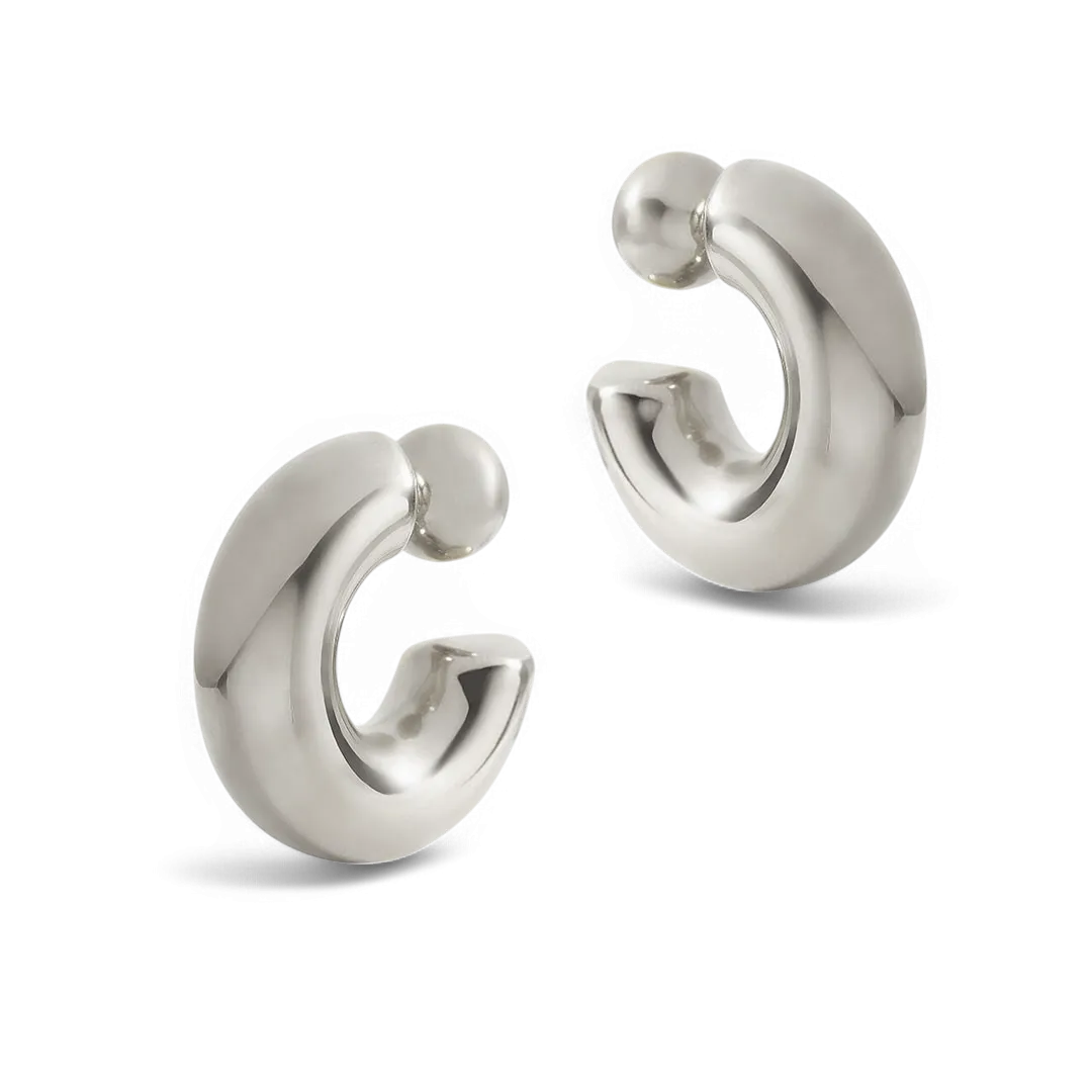 Reversible Hoop Earrings