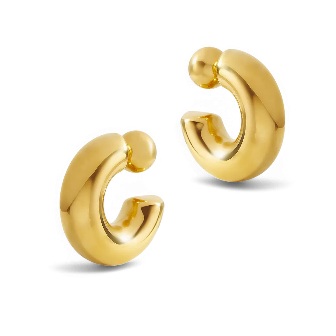 Reversible Hoop Earrings