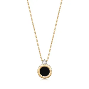 Roman Numeral CZ Pendant
