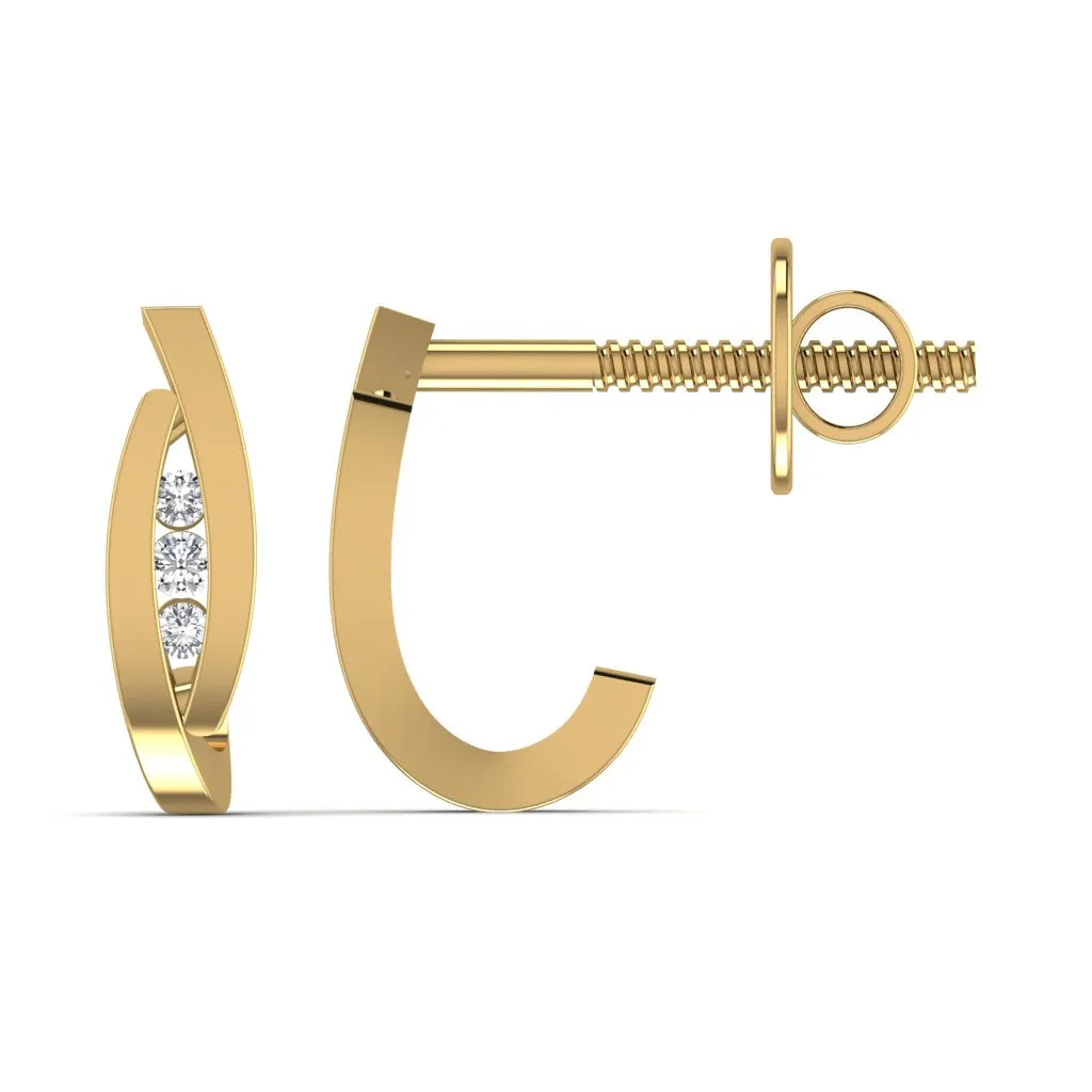 Silver Essence Stud Earrings