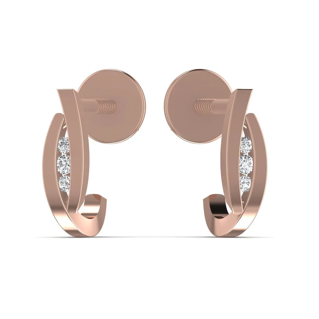 Silver Essence Stud Earrings