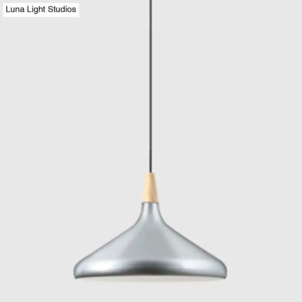 Simplicity Pendant Light with Multi Color Options - Nordic Macaroon Aluminum Lampshade, Perfect for Kitchen - 1-Light Hanging Lamp