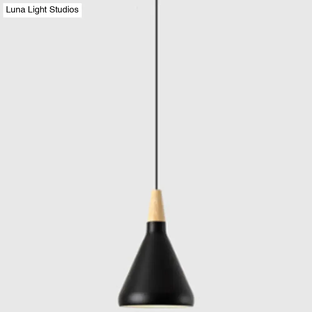 Simplicity Pendant Light with Multi Color Options - Nordic Macaroon Aluminum Lampshade, Perfect for Kitchen - 1-Light Hanging Lamp