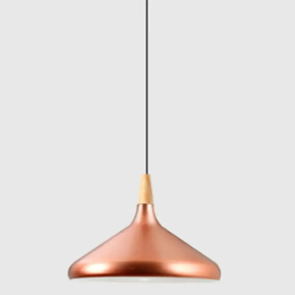 Simplicity Pendant Light with Multi Color Options - Nordic Macaroon Aluminum Lampshade, Perfect for Kitchen - 1-Light Hanging Lamp