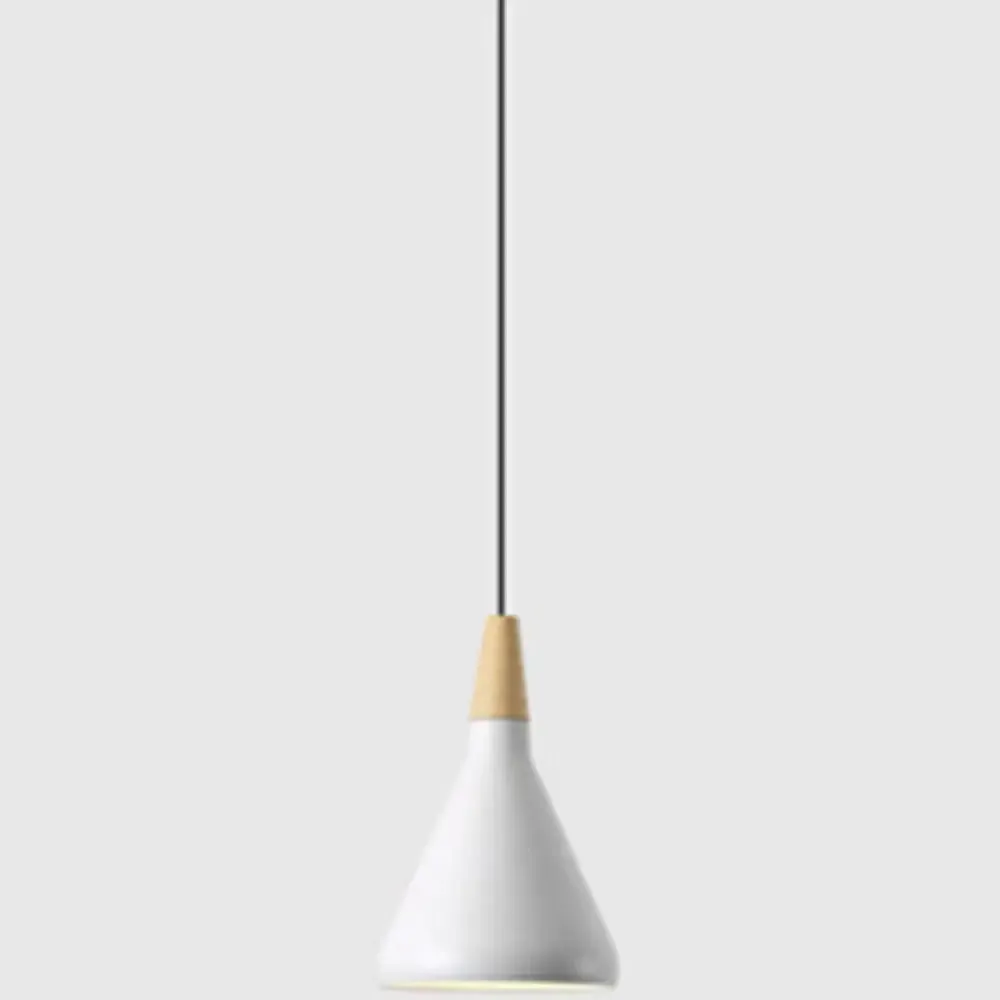 Simplicity Pendant Light with Multi Color Options - Nordic Macaroon Aluminum Lampshade, Perfect for Kitchen - 1-Light Hanging Lamp