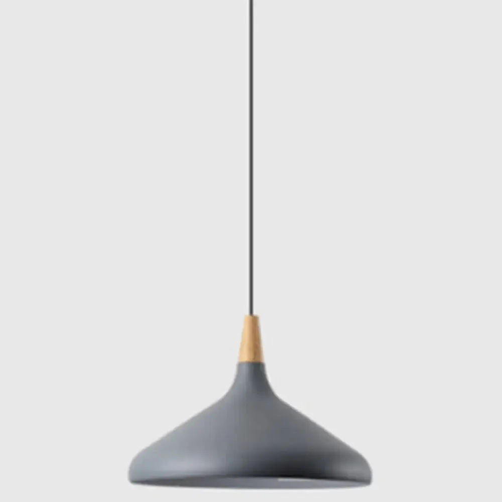 Simplicity Pendant Light with Multi Color Options - Nordic Macaroon Aluminum Lampshade, Perfect for Kitchen - 1-Light Hanging Lamp