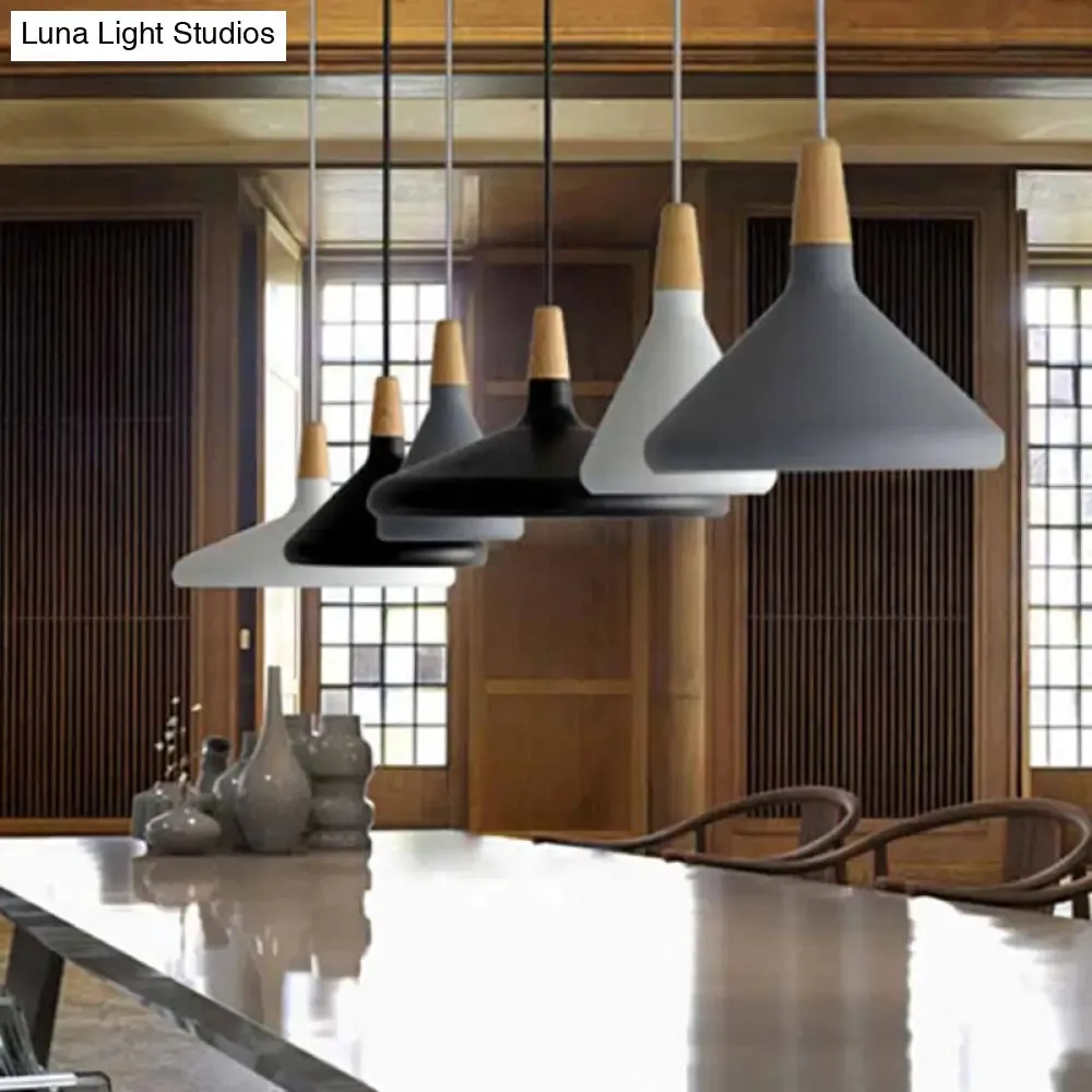 Simplicity Pendant Light with Multi Color Options - Nordic Macaroon Aluminum Lampshade, Perfect for Kitchen - 1-Light Hanging Lamp