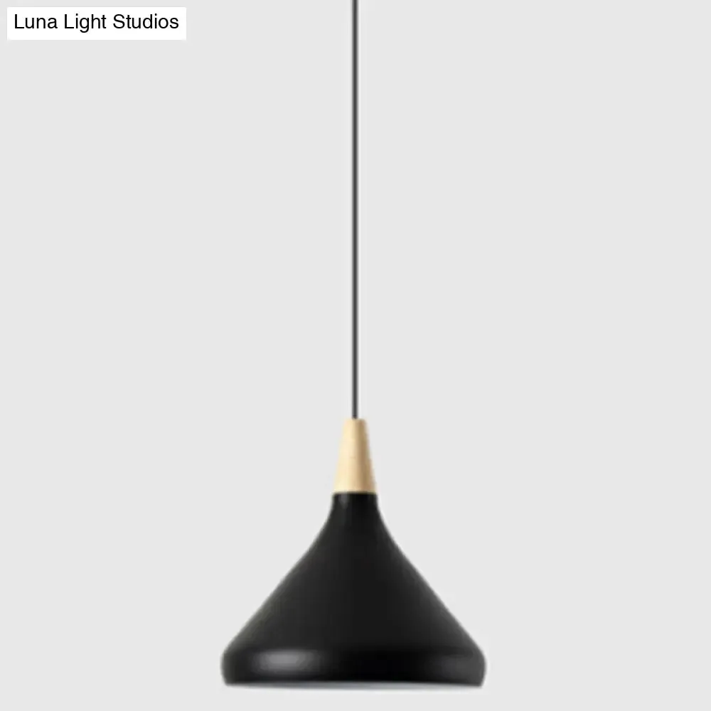 Simplicity Pendant Light with Multi Color Options - Nordic Macaroon Aluminum Lampshade, Perfect for Kitchen - 1-Light Hanging Lamp