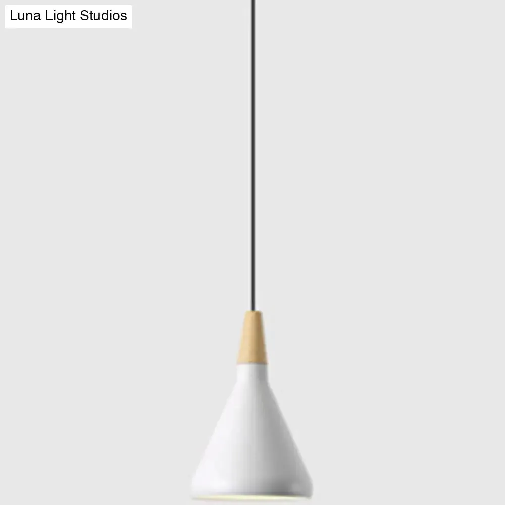 Simplicity Pendant Light with Multi Color Options - Nordic Macaroon Aluminum Lampshade, Perfect for Kitchen - 1-Light Hanging Lamp