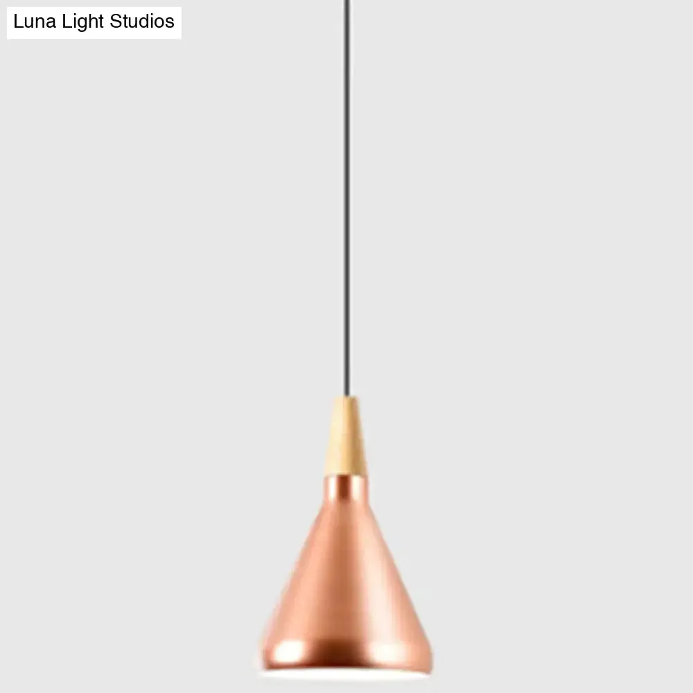 Simplicity Pendant Light with Multi Color Options - Nordic Macaroon Aluminum Lampshade, Perfect for Kitchen - 1-Light Hanging Lamp