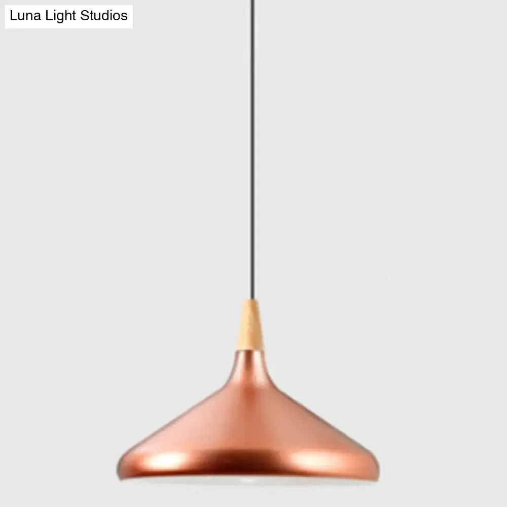 Simplicity Pendant Light with Multi Color Options - Nordic Macaroon Aluminum Lampshade, Perfect for Kitchen - 1-Light Hanging Lamp
