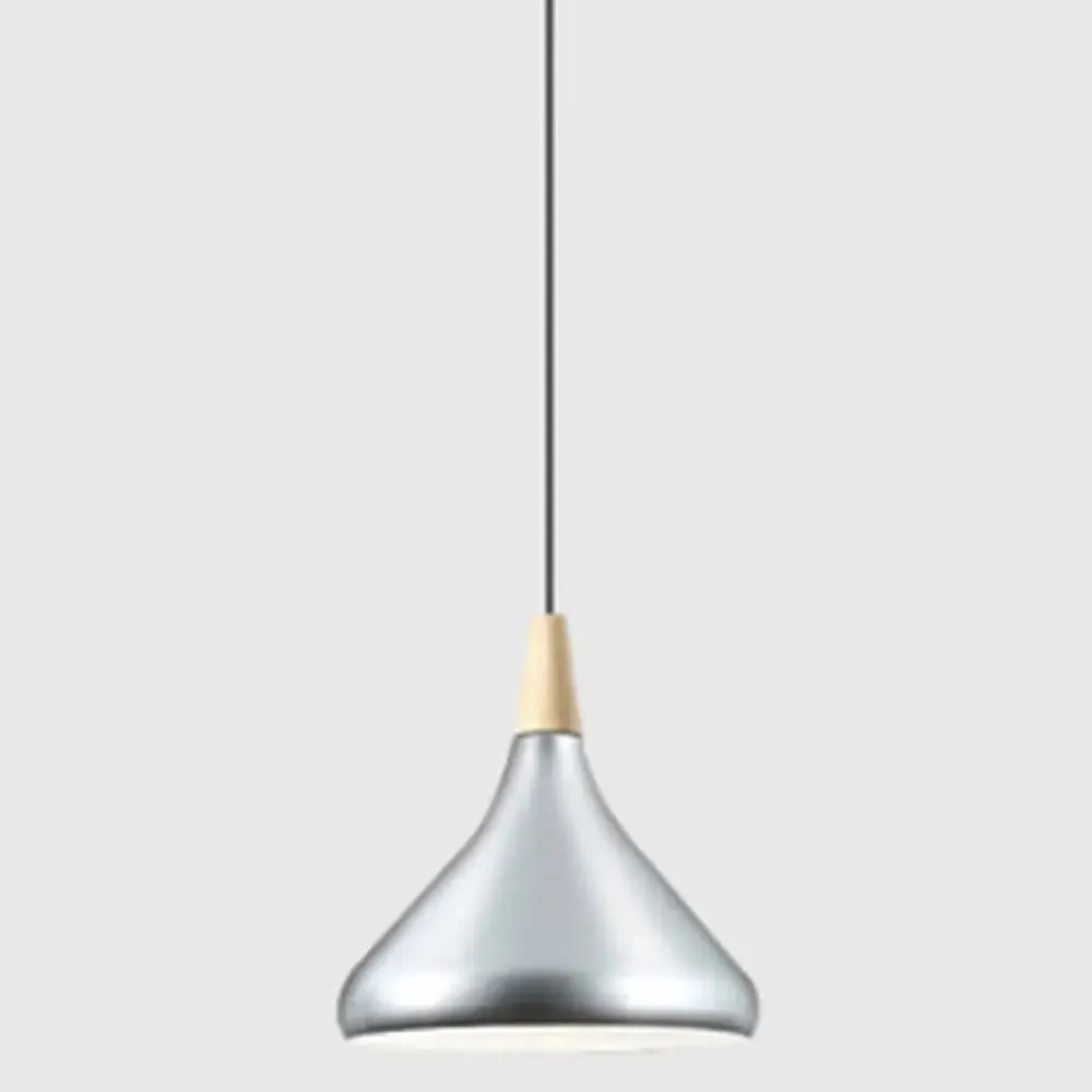 Simplicity Pendant Light with Multi Color Options - Nordic Macaroon Aluminum Lampshade, Perfect for Kitchen - 1-Light Hanging Lamp