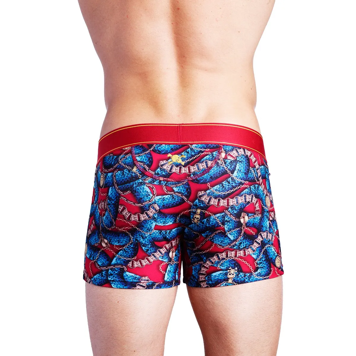 Skull & Bones Snake Chains Boxer
