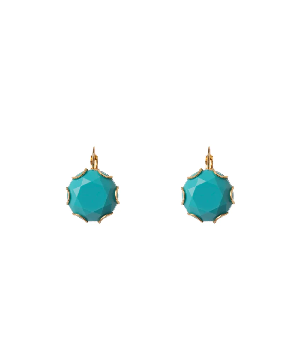 SODINI SUNRISE EARRINGS IN GREEN