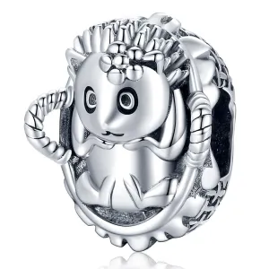 Solid 925 Sterling Silver Lady Flora Pandora Inspired Bead Charm