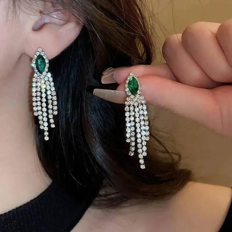 Sophisticated Copper Rhinestone Set for Luxury Fashion for Women