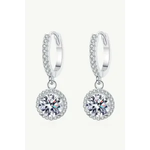 Sophisticated Moissanite Drop Earrings for Luxury Fashion for Women