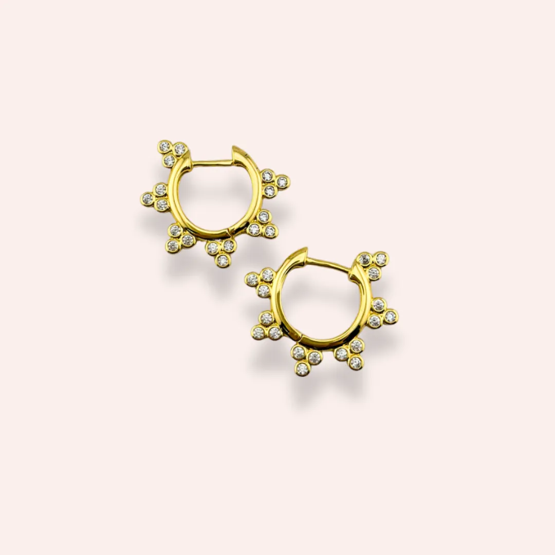 Sparkle Bits Hoops