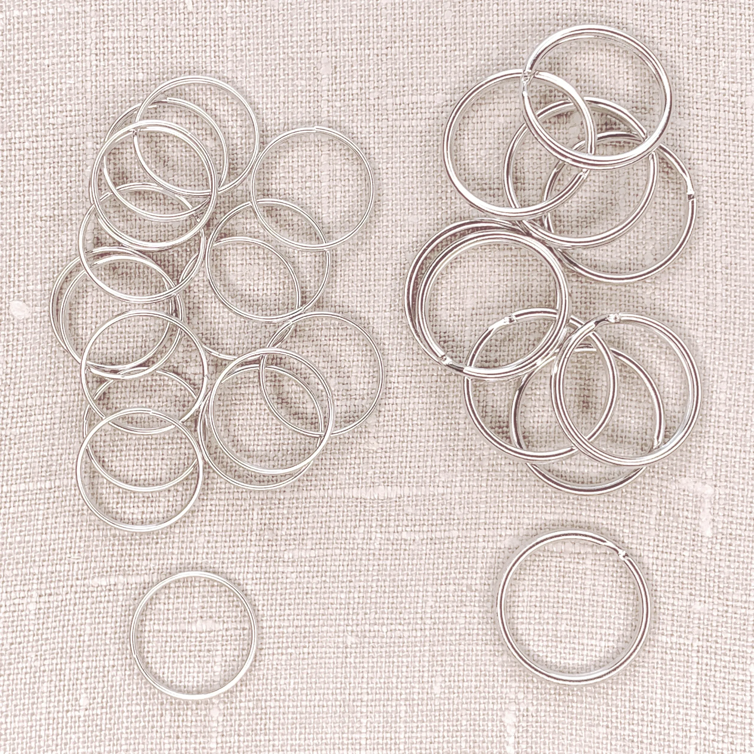 Split Key Rings 25pc Assortment