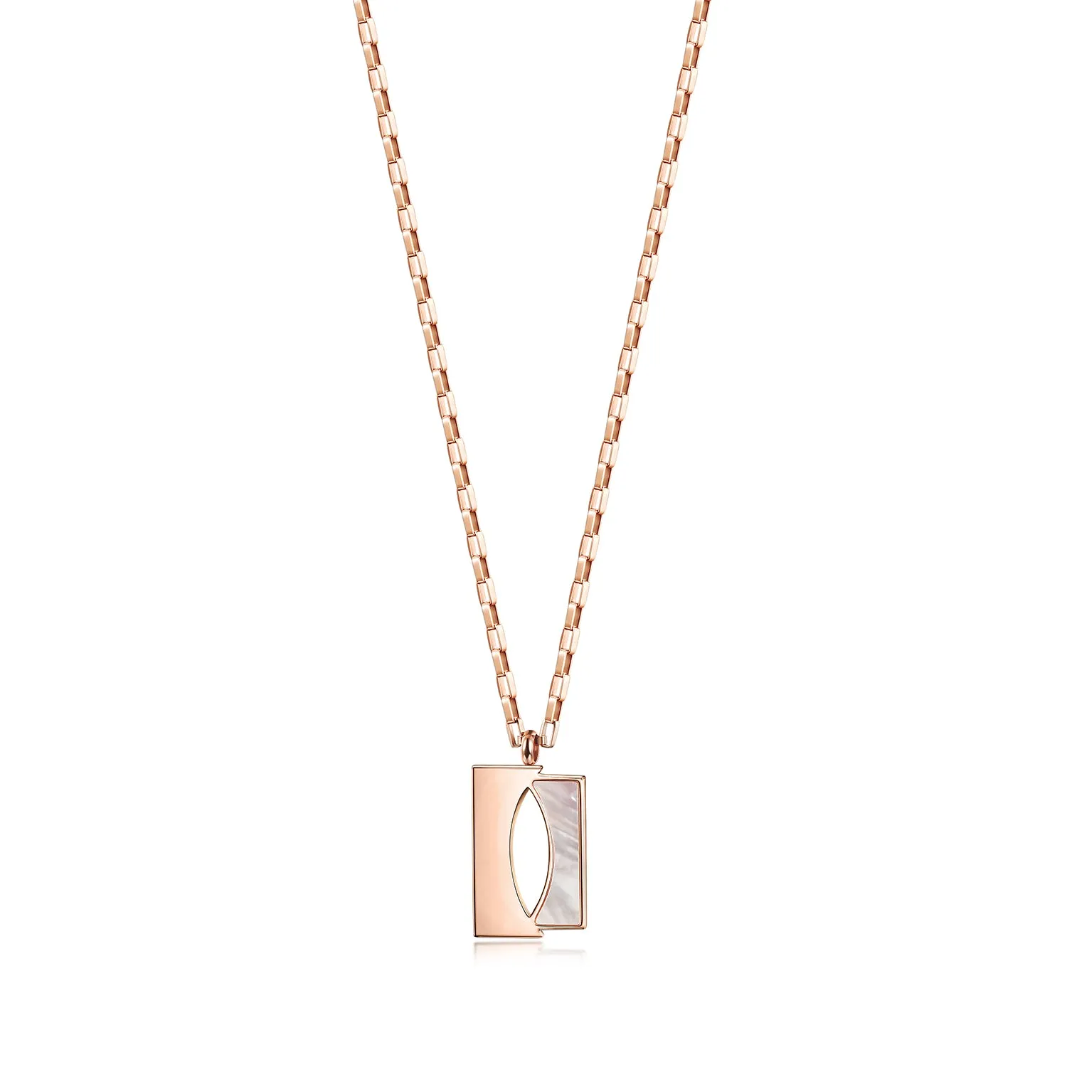 SQUARE SHELL NECKLACE