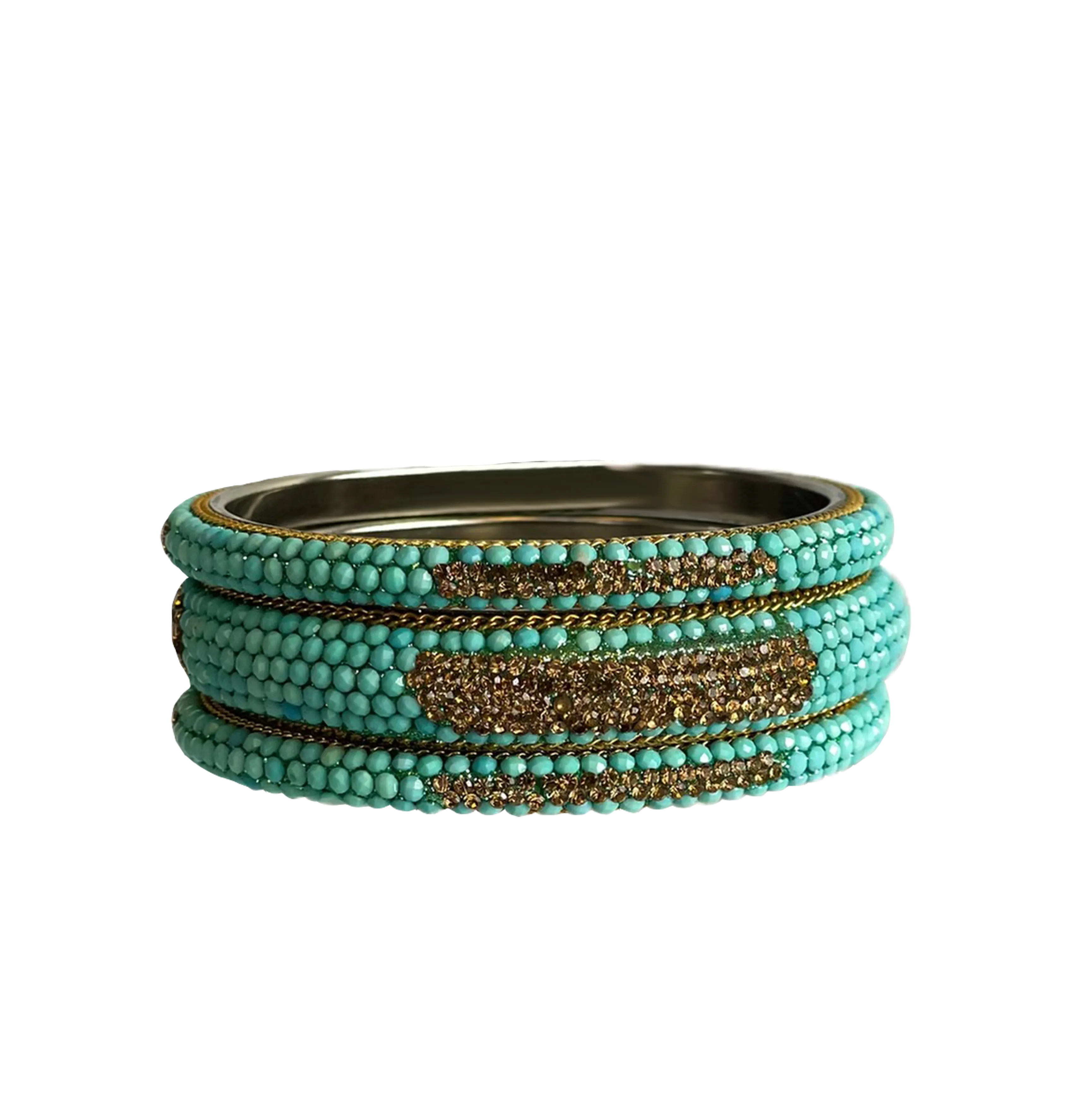 Sundar Bangles  Taj Turquoise