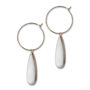 Teardrop Mother of Pearl Earrings