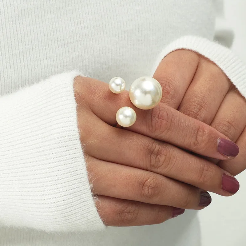 TEEK - Particular Big Flower Rings