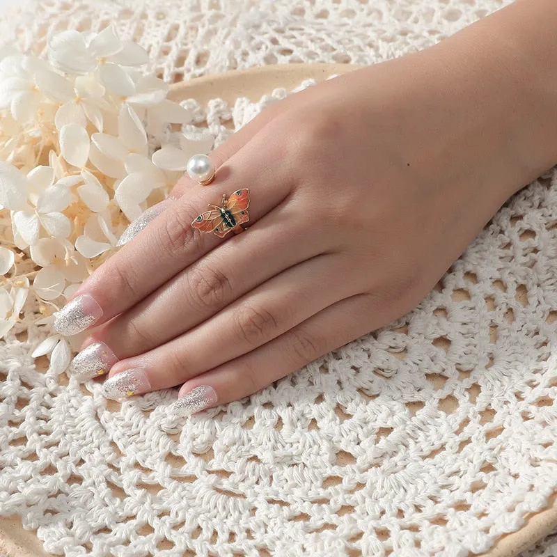 TEEK - Particular Big Flower Rings