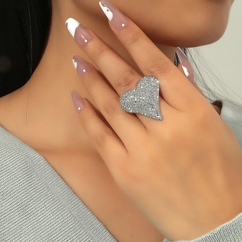 TEEK - Particular Big Flower Rings