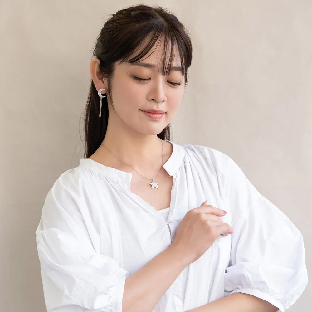 Textured Celestial Mismatched Earrings